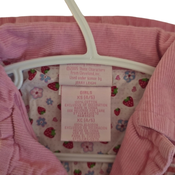 Strawberry Shortcake Corduroy Jacket - Picture 3 of 5